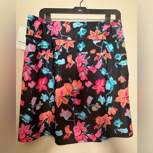 Moteepi floral athletic skort, NWT